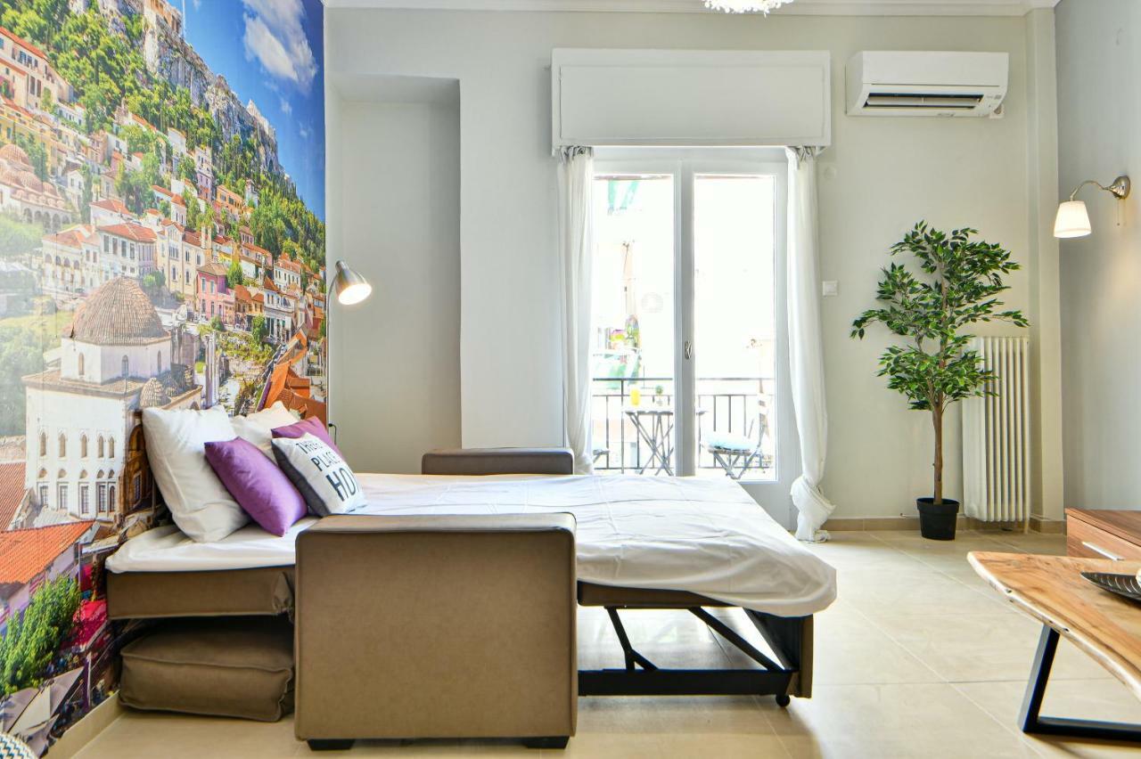 Ferienwohnung Renovated Flat In Athens Perfect Location Exterior foto