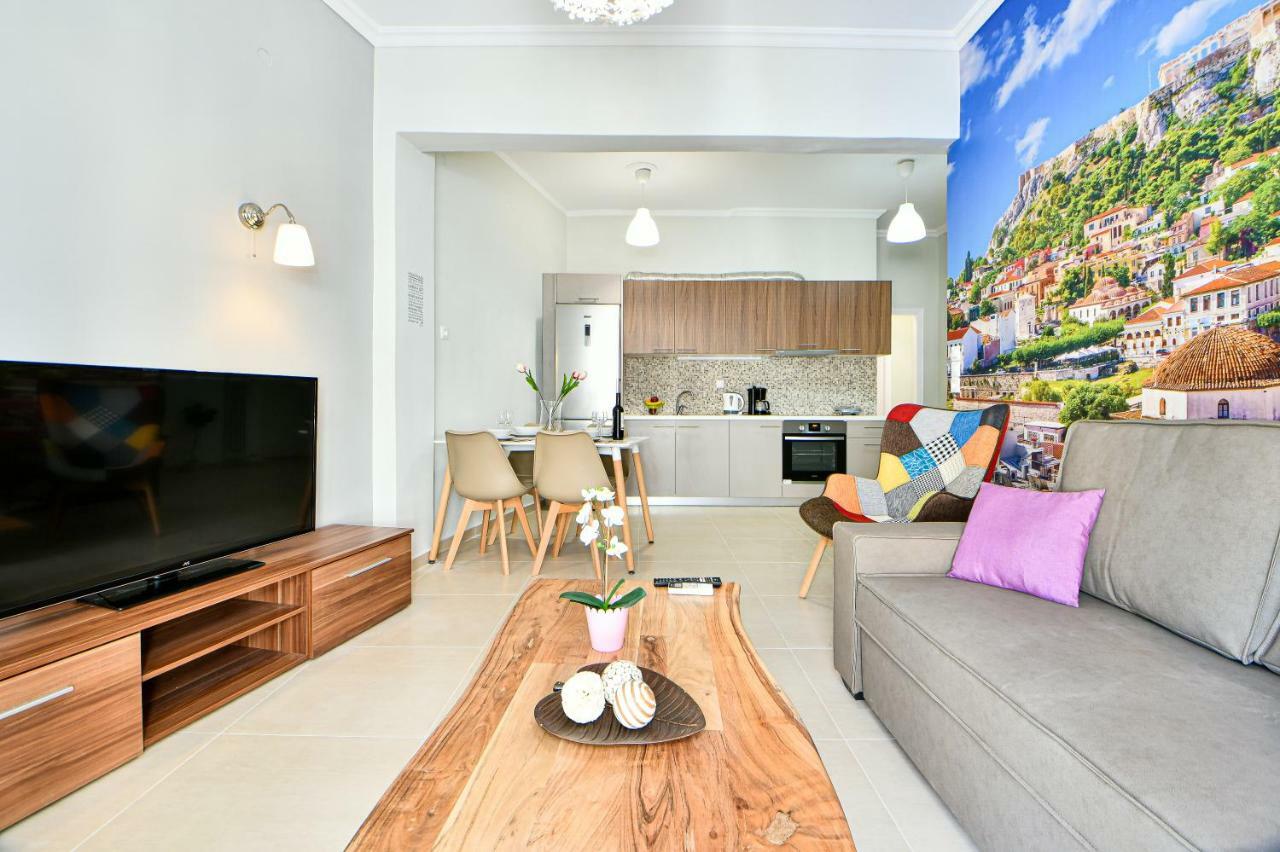 Ferienwohnung Renovated Flat In Athens Perfect Location Exterior foto