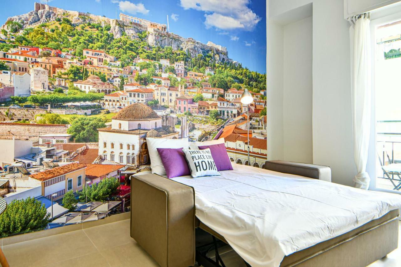 Ferienwohnung Renovated Flat In Athens Perfect Location Exterior foto